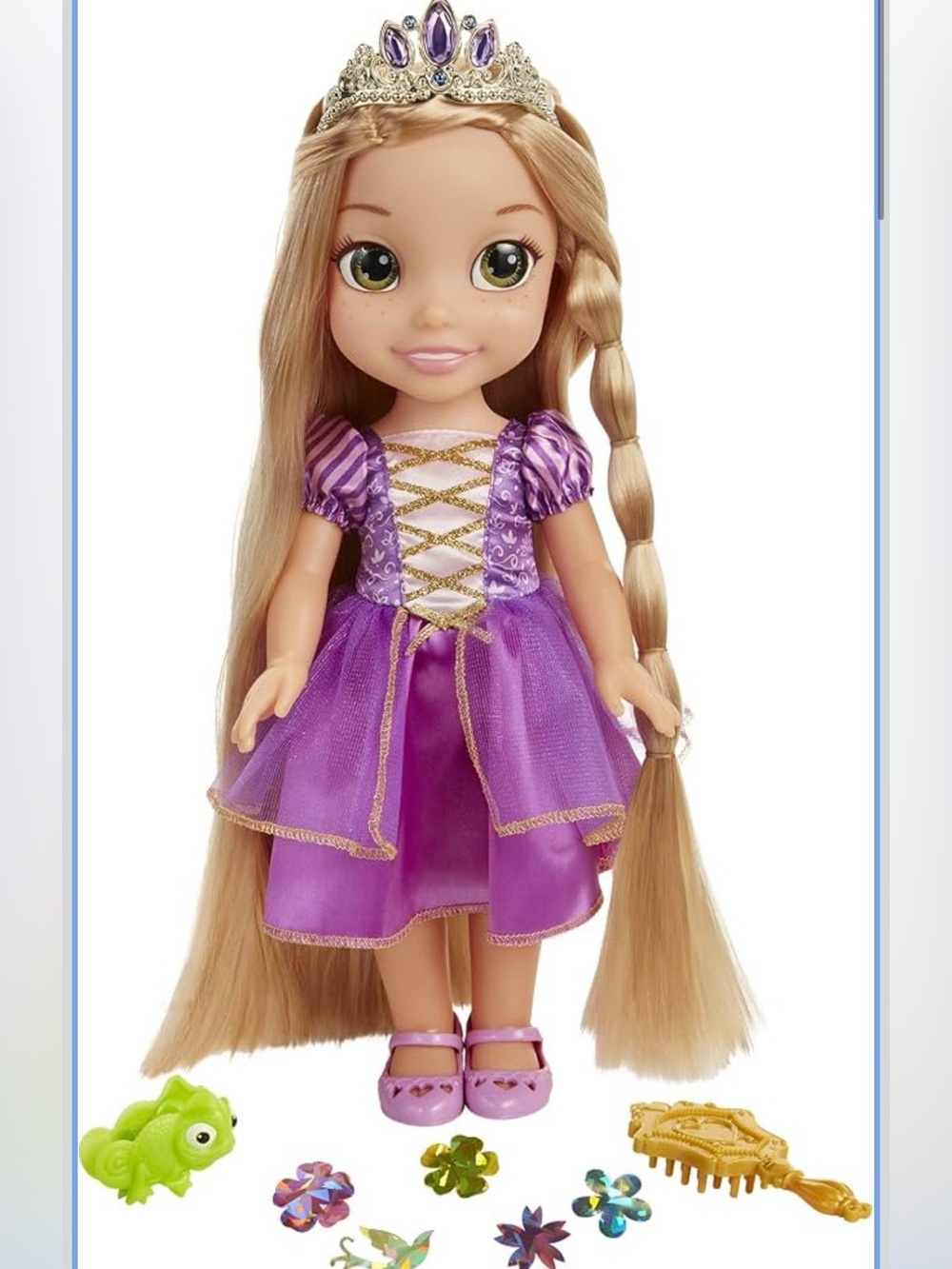Disney Princess Rapunzel Glow N Style 14” Doll